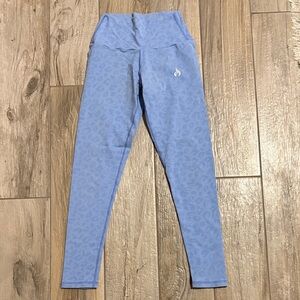 Ryderwear Blue Patterned Leggings